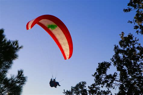 Paragliding in Lebanon - from Ghosta near Harissa & Landing in Jounieh ...