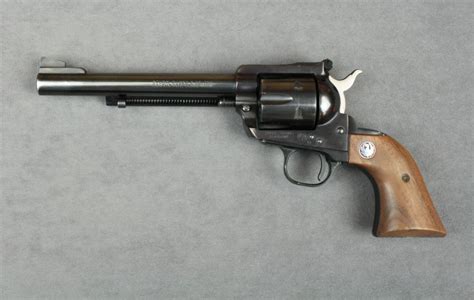Ruger Blackhawk Model Single Action Flat Top Revolver 357 Cal 6 12