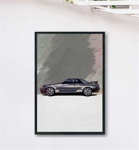 Nissan Skyline R32 Gtr Poster Print Etsy