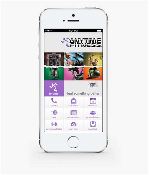 Anytime Fitness Mobile App Anytime Fitness Logo App Png Image