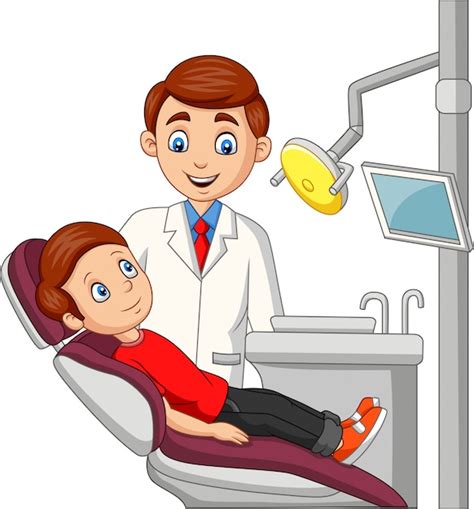 dibujo de odontologo la primera visita del niño al dentista dentista Úbeda y