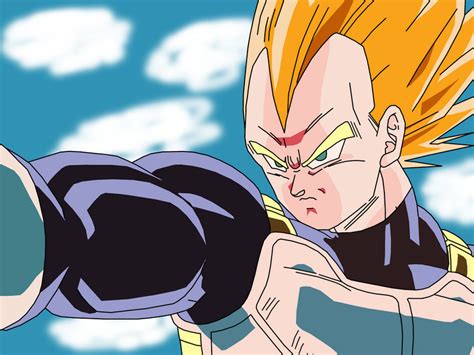 Ssj Vegeta Cell Saga By Michaelmyers666 On Deviantart