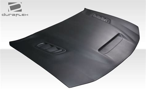 Duraflex 117792 Hellcat Redeye Style Fiberglass Hood Unpainted