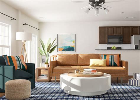 In each layout, i've tried to consider tv placement (because let's face it, most of us prioritize that in a living room), storage, traffic routes, and zoning the space with rugs and accessories. Layout Guide: Open Living Space Layout Ideas | Modsy Blog