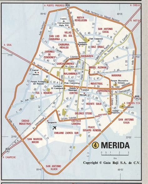 Arriba 104 Foto Mapa De La Ciudad De Merida El último