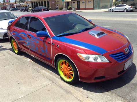 Cohort Outtake Colorful Custom Camry Curbside Classic