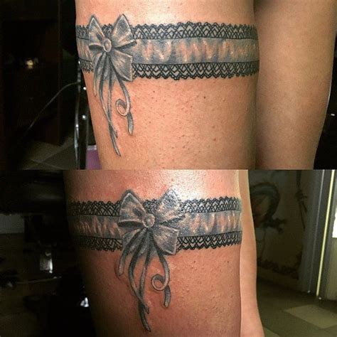 45 Charming Garter Tattoo Designs Using A Totem To Keep In Touch With