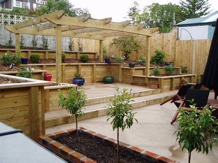 Hit the garden slopes running with these bright ideas for terraces, zones, paths and more. Image result for landscape design ideas sloped backyard | Sloped backyard, Backyard, Sloped garden
