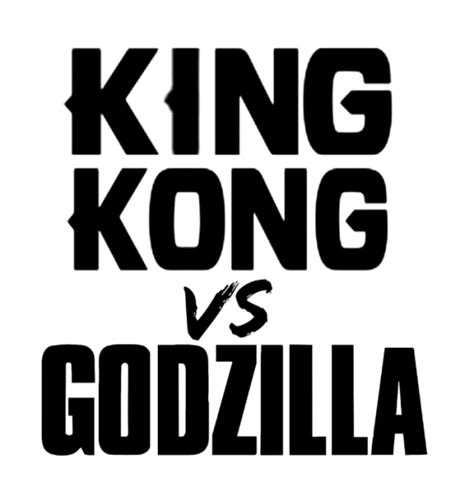 King Kong Vs Godzilla Logo