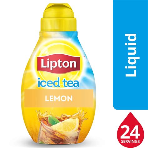 Lipton Liquid Iced Tea Mix Lemon 243 Oz 41000433344 Ebay