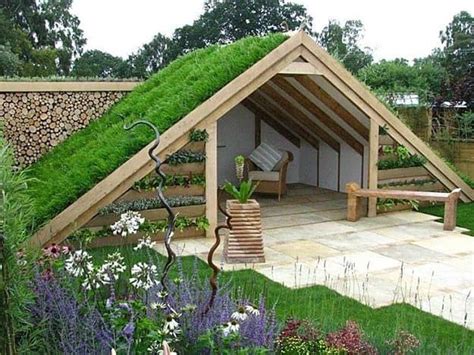 Open Lean To Shed With Eco Roofing Budget Friendly