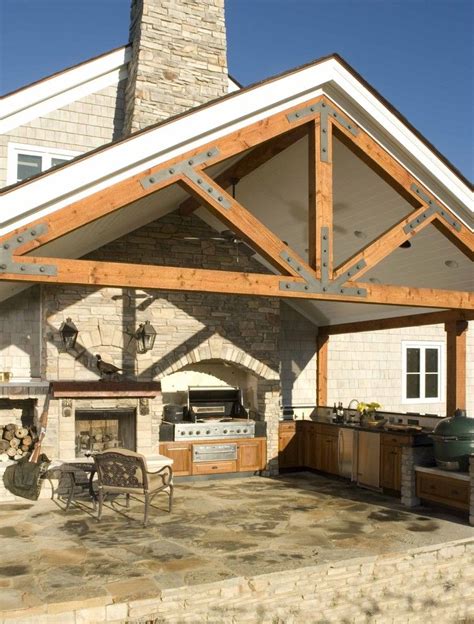 Today we show the best ideas for your outdoor kitchen.music: Patio Cover - the inside of the roof | Patio design, Outdoor kitchen design, Outdoor kitchen ...