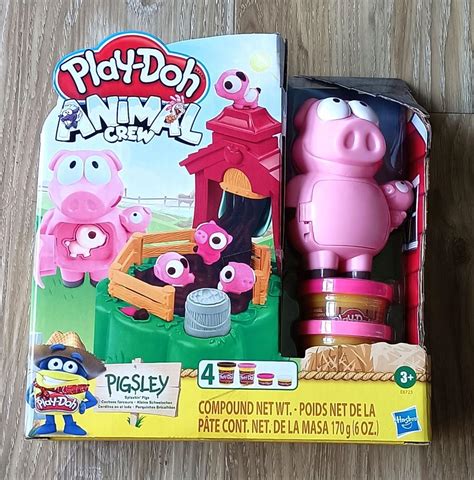 Play Doh Animal Crew Pigsley Splashing Pigs Set Hobbies And Toys Toys