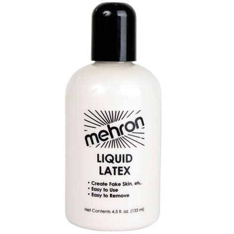 Mehron Liquid Latex Clear Costume Halloween Special Effects Makeup Fake