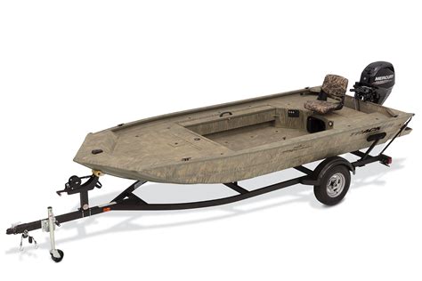 Grizzly T Sportsman Tracker Hunt And Fish Jon Boat