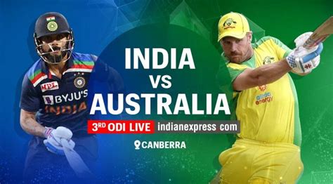 India Vs Australia 3rd Odi Highlights How Kohli And Co Won Canberra Odi