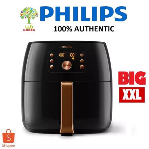 Philips Premium Digital Air Fryer Xxl Hd986095 73l Blackcopper