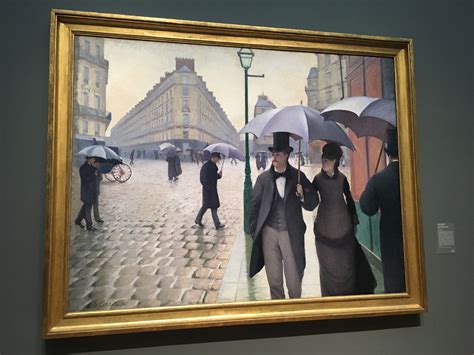 Paris Street Rainy Day By Gustave Caillebotte 1877 Art Institute Of