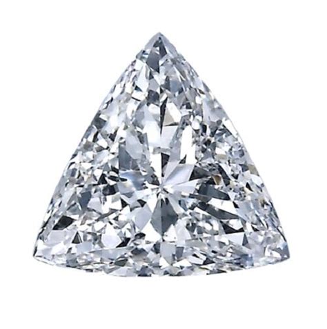 201ct H Color I2 Clarity Trillion Excellent Cut Diamond Ebay