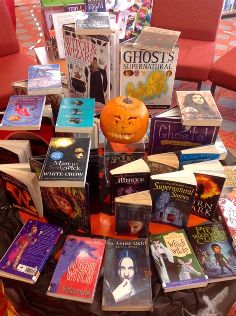Halloween Book Display At Wellsway School Library Book Display