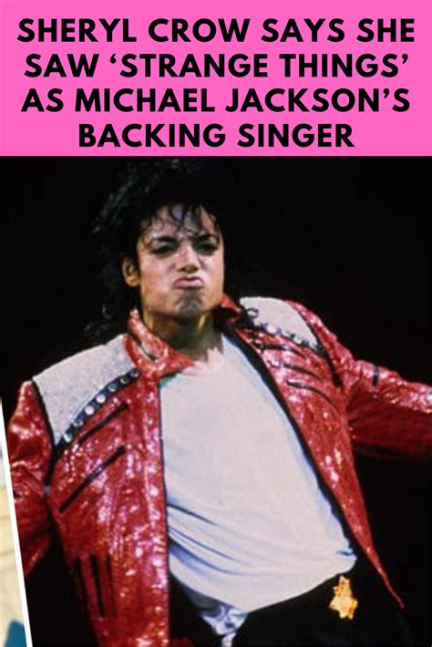 Celebrity Facts Celebrity News Michael Jackson Bad Tour Debate On Social Media Sheryl Crow