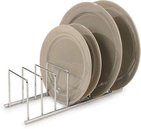 Organizador De Platos Para Alacena Trastes Cocina Estante Meses Sin