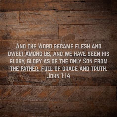 John 114 English Standard Version Esv Bible Apps Words Truth