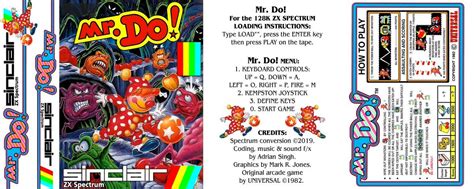 Indie Retro News Mr Do Unofficial Zx Spectrum Conversion Of A