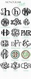 10 Cricut Monogram Fonts Free Images - Vine Monogram Font for Cricut ...