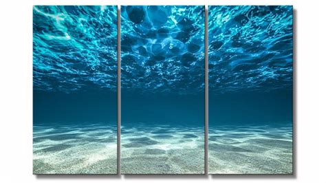 Blue Ocean Sea Wall Art Cool Things To Buy 247