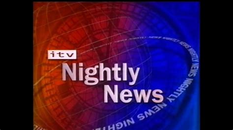 Yorkshire Television Continuity Into The News 1999 Youtube