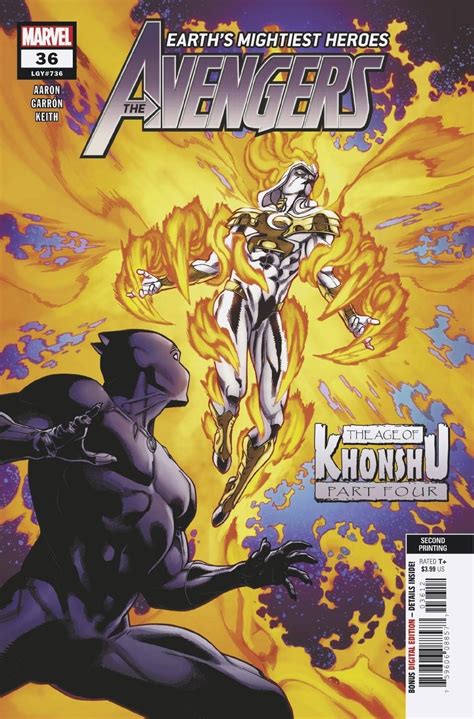 Avengers 36 2nd Printing Fresh Comics