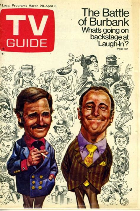 Tv Guide Covers Tv Guide March 1970 Rowan And Martin Cover