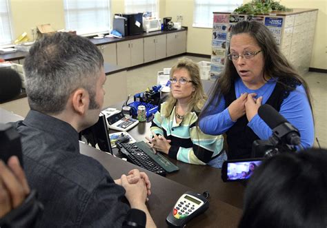 Watch A Clerk Defy A Supreme Court Order And Still Refuse To Issue A