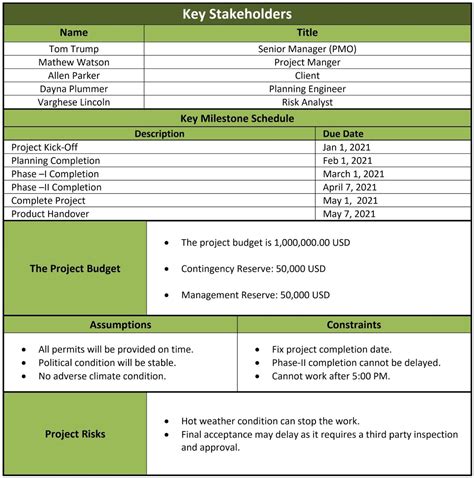 What Is A Project Charter Definition Examples And Templates