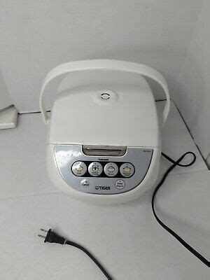 TIGER Tacook White JBV A10U 5 5 Cup Uncooked Micom Rice Cooker Good