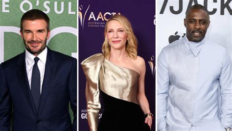 Baftas David Beckham Cate Blanchett Idris Elba Join As Award Presenters