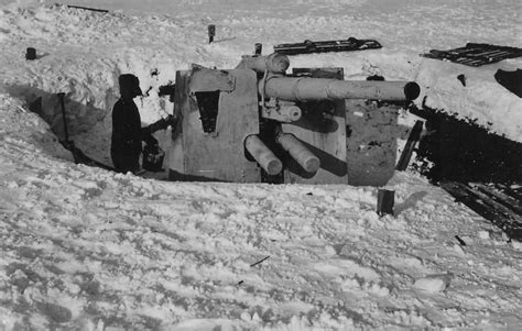 Flak 88 In Anti Tank Position Eastern Front World War Photos