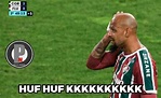 Web não perdoa Felipe Melo em memes da eliminação do Fluminense para o ...