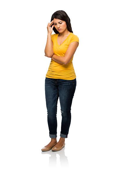Woman Standing Sad Stock Photos Pictures And Royalty Free Images Istock
