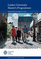 Leiden University master's brochure by Universiteit Leiden - Issuu