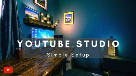 Simple At Home Youtube Studio Setup Youtube