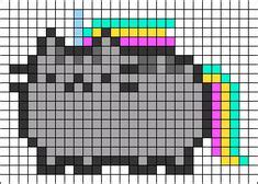 Pusheen Ideas Pusheen Pixel Art Pattern Pixel Art Grid