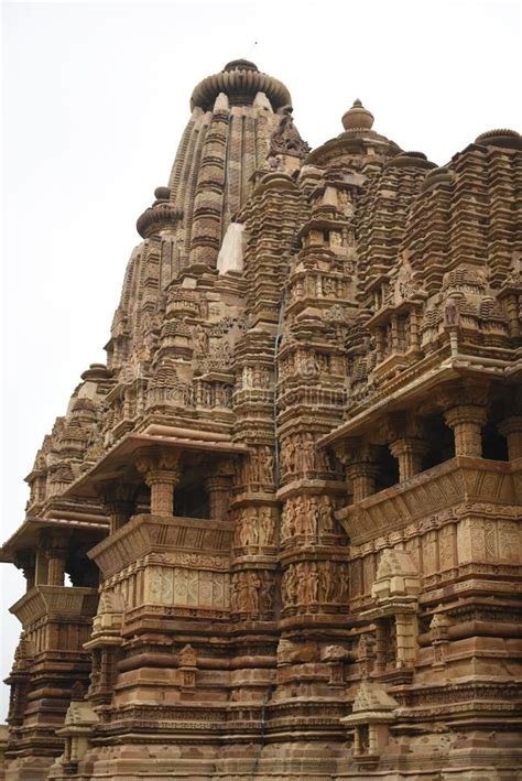 Vishwanath Temple Khajuraho India Stock Image Image Of Lingam