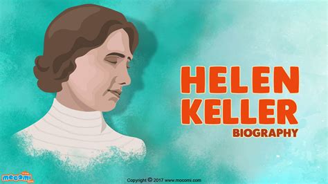 Helen Keller Biography - Short Biography for Kids | Mocomi | Helen keller biography, Biography 