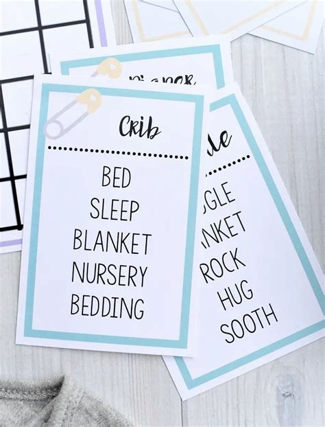 25 Hilarious Printable Baby Shower Games The Postpartum Party