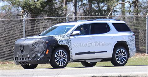 2020 Gmc Acadia Spied Testing Its Mid Cycle Refresh