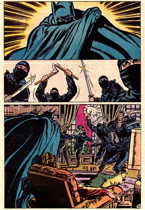 Batman Faces The League Of Assassins From Batman 431 March 1989 Art