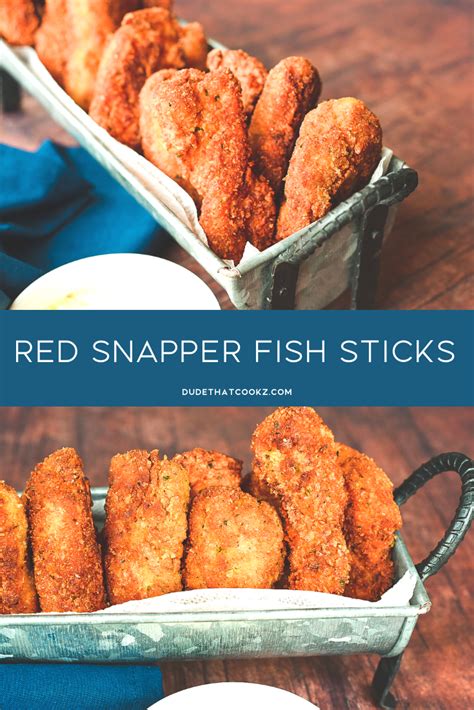 Crispy Fried Red Snapper Fish Sticks Recipe Snapper Fish Recipes