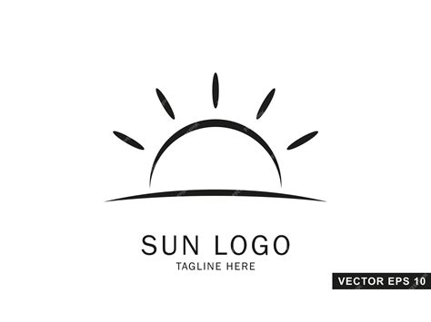 Premium Vector Sun Logo Design Template